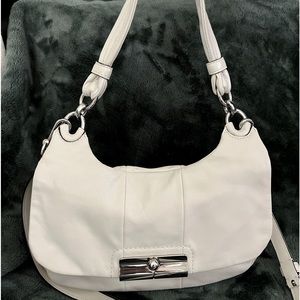Coach White Shoulder Bag